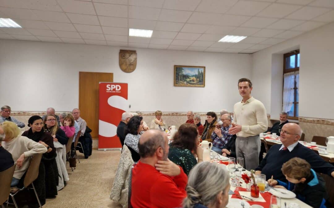 SPD Neujahrskaffee: Volles Haus und gute Stimmung